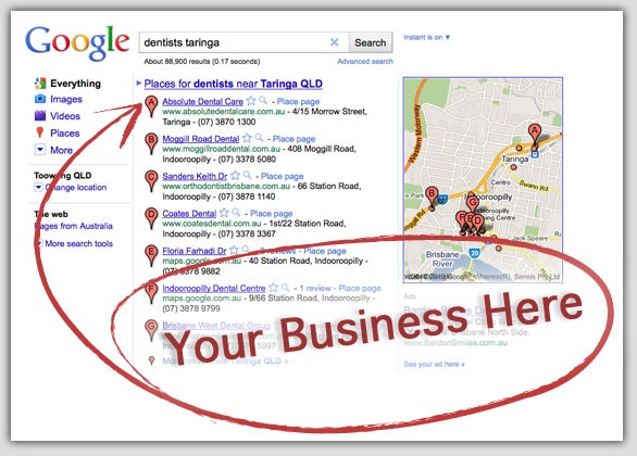 landscaping seo and maps marketing